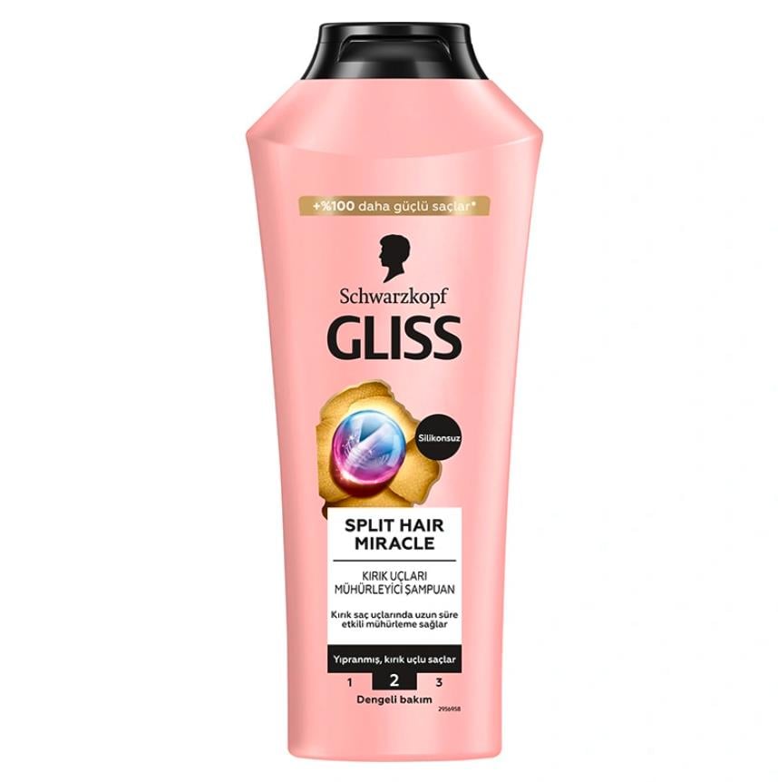 GLİSSGLİSS SPLİT HAİR MİRACLE ŞAMPUAN 400 ML