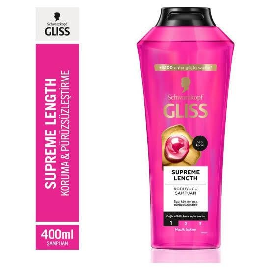 GLİSSGLİSS SUPREME LENGTH ŞAMPUAN 400 ML