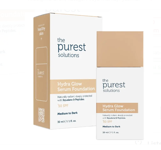 Güneş ÜrünleriTHE PURESTTHE PUREST SOLUTİONS HYDRA GLOW SPF 50+ NEMLENDİRİCİ SERUM FONDÖTEN NO: 200 MEDİUM TO DARK 30ML