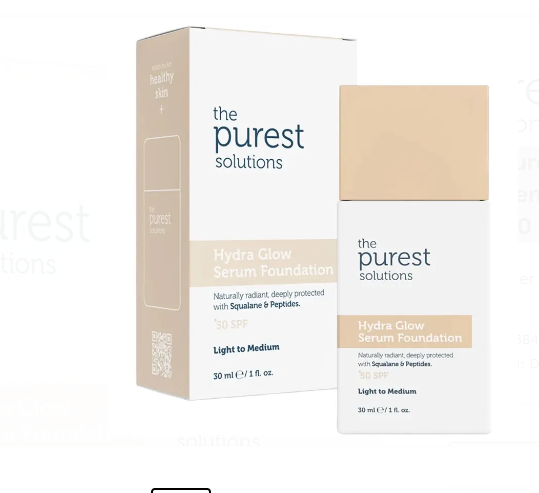 Güneş ÜrünleriTHE PURESTTHE PUREST SOLUTİONS HYDRA GLOW SPF 50+ NEMLENDİRİCİ SERUM FONDÖTEN NO: 100 LİGHT TO MEDİUM 30ML