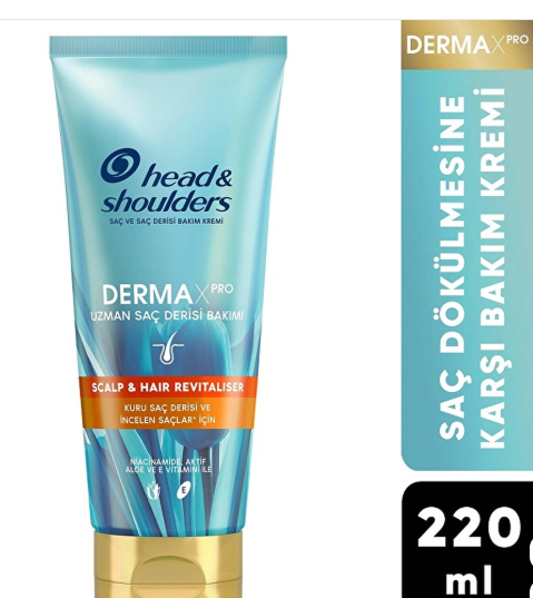 HEAD & SHOLDERSHEAD & SHOULDERS DERMAXPRO SCALP REVİTALİZER SAÇ DÖKÜLME KARŞITI SAÇ KREMİ 220 ML