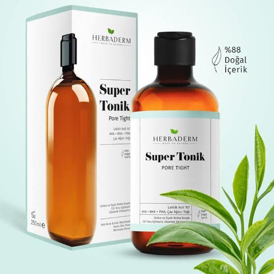 HERBADERMHERBADERM PORE TİGHT SİVİLCE, SİYAH NOKTA KARŞITI SUPER TONİK LAKTİK ASİT %7 250 ML