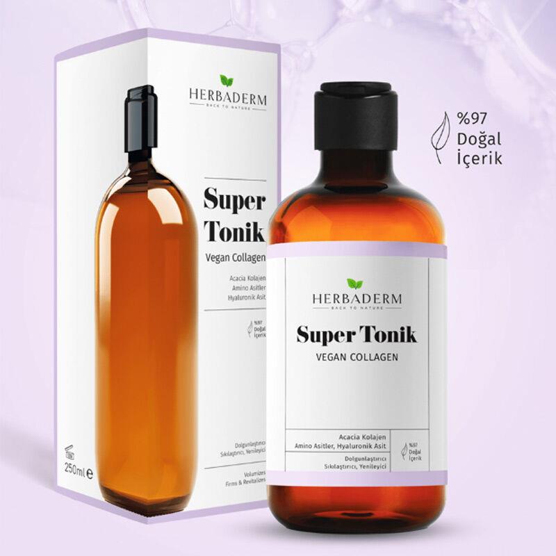 HERBADERMHERBADERM VEGAN COLLAGEN DOLGUNLAŞTIRICI SUPER TONİK 250 ML
