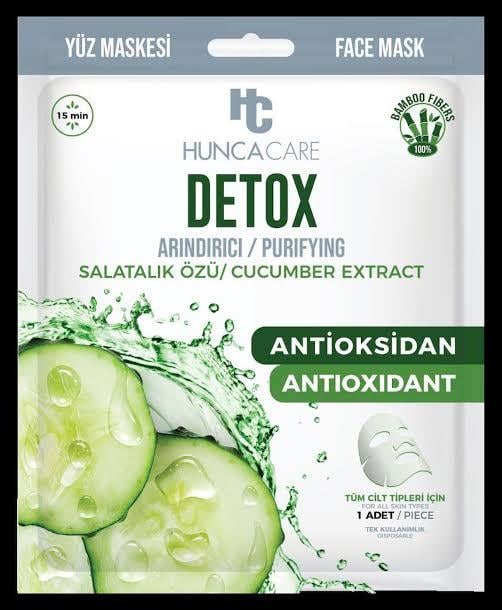 HUNCA CAREHUNCA CARE KAĞIT MASKE DETOX