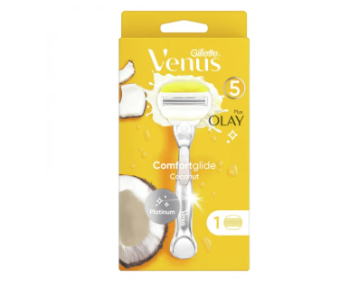 Kadın Tıraş BıçaklarıGİLLETTE VENUSGİLLETTE VENÜS MAKİNA COMFORTGLİDE WHİTE OLAY 5UP