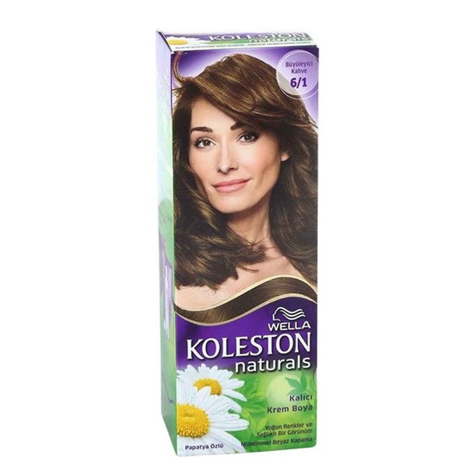 KOLESTON NATURALS SAÇ BOYASI BÜYÜLEYİCİ KAHVE 6,1