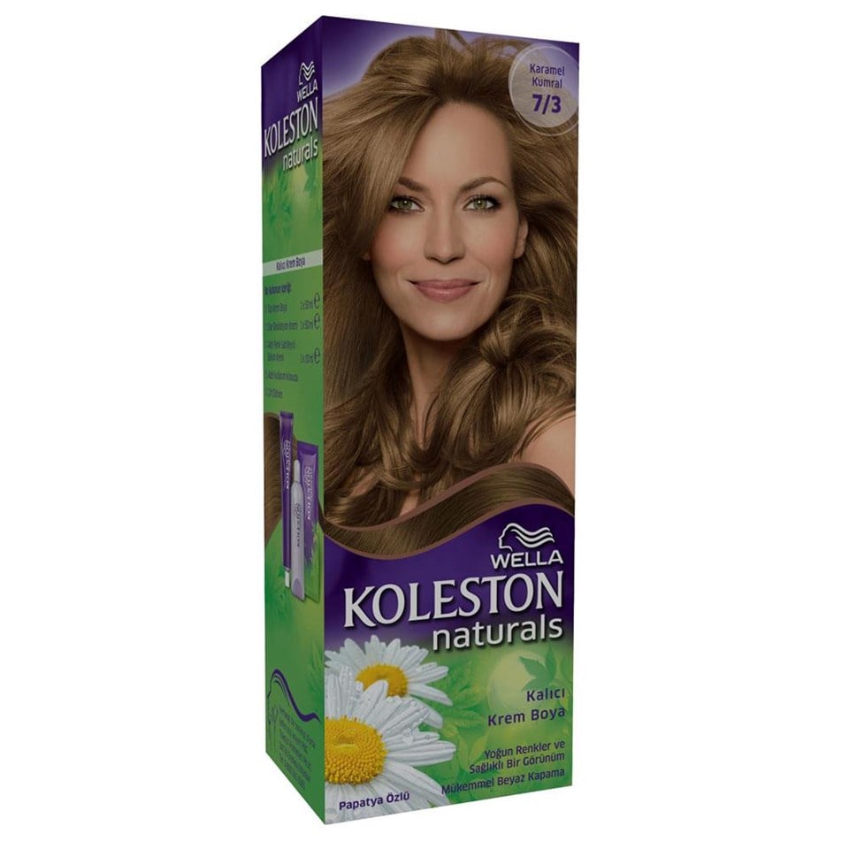 KOLESTON NATURALS SAÇ BOYASI KARAMER KUMRAL 7,3 
