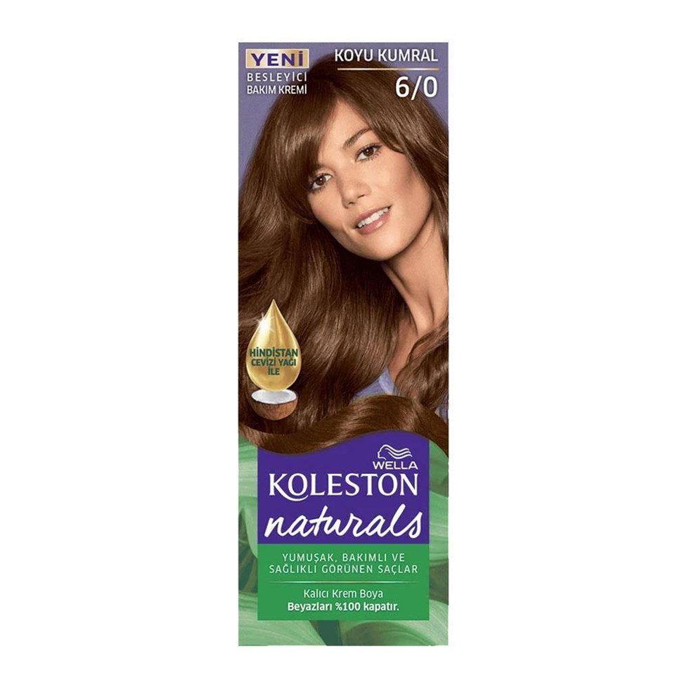 KOLESTON NATURALS SAÇ BOYASI KOYU KUMRAL 6,0