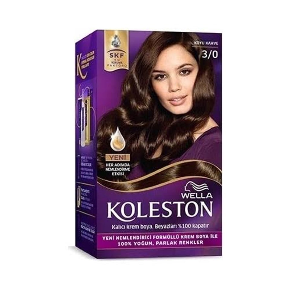 KOLESTON SET SAÇ BOYASI KOYU KAHVE 3/0