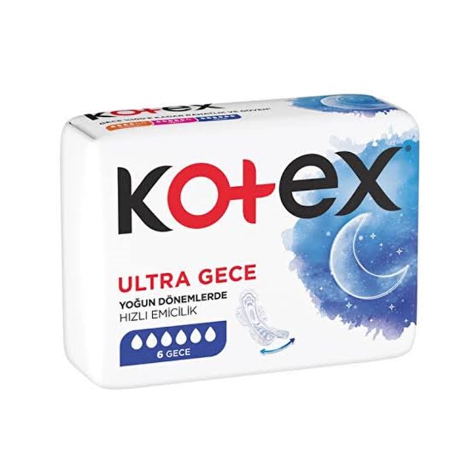 KOTEX ULTRA GECE 6 ADET