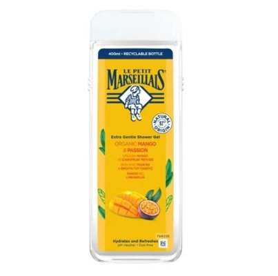 LE PETİT MARSEİLLAİSLE PETİT MARSEİLLAİS ORGANİK MANGO VE ÇARKIFELEK MEYVESİ 400ML DUŞ JELİ