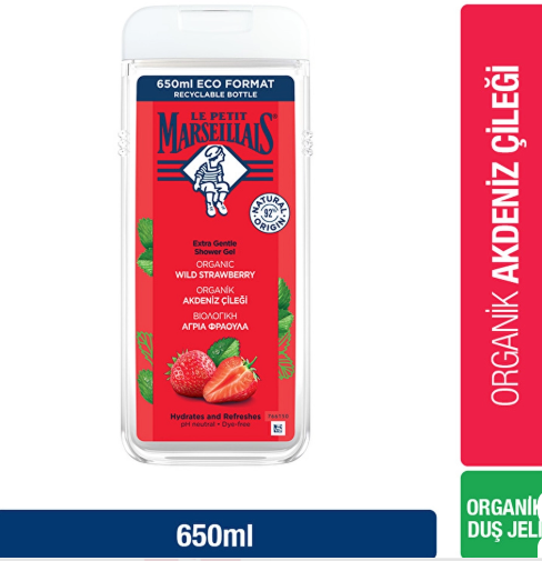 LE PETİT MARSEİLLAİSLE PETİT MARSEİLLAİS DUŞ JELİ AKDENİZ ÇİLEĞİ 650 ML