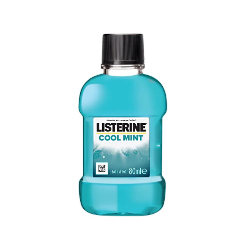 LİSTERİNELİSTERİNE AĞIZ BAKIM SUYU COOL MİNT 80 ML