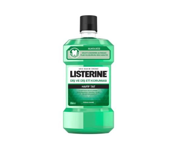 LİSTERİNELİSTERİNE DİŞ ETİ BAKIMI AĞIZ BAKIM SUYU 500 ML