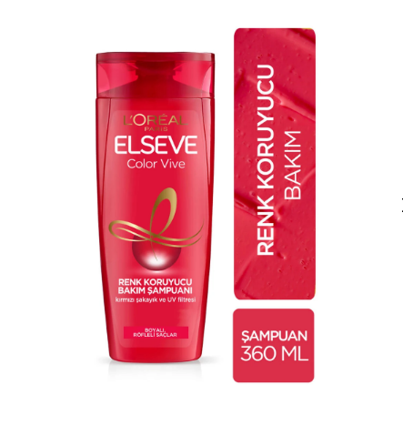 LOREAL ELSEVEL'ORÉAL PARİS ELSEVE ŞAMPUAN 360 ML COLOR VİVE BOYALI