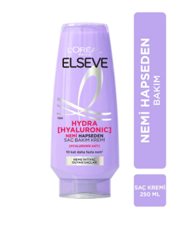LOREAL ELSEVELOREAL PARİS ELSEVE HYDRA HYALURONİC NEMİ HAPSEDEN SAÇ BAKIM KREMİ 250 ML