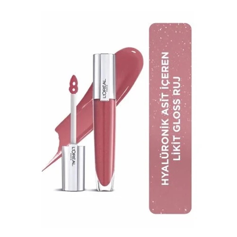 LOREAL PARIS  BRILLIANT SIGNATURE PLUMP IN GLOSS RUJ 404 I INSERT