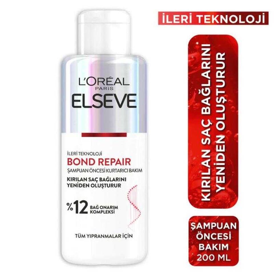 LOREAL PARİS ELSEVE BOND REPAİR ŞAMPUAN ÖNCESİKURTARICI BAKIM 200 ML