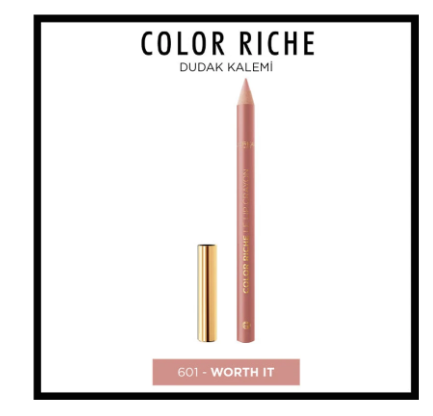 LOREAL PARİS MAKE-UPLORÉAL PARİS COLOR RİCHE LİP LİNER 601 WORTH IT