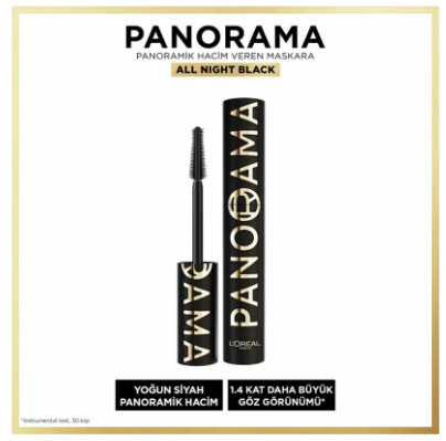 LOREAL PARİS MAKE-UPLORÉAL PARİS VML PANORAMA MASKARA ALL NIGHT BLACK