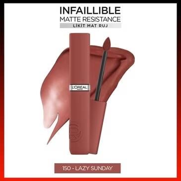 LOREAL PARİS MAKE-UPLOREAL PARİS OA MATTE RESİST 150 LAZY SUNDAY