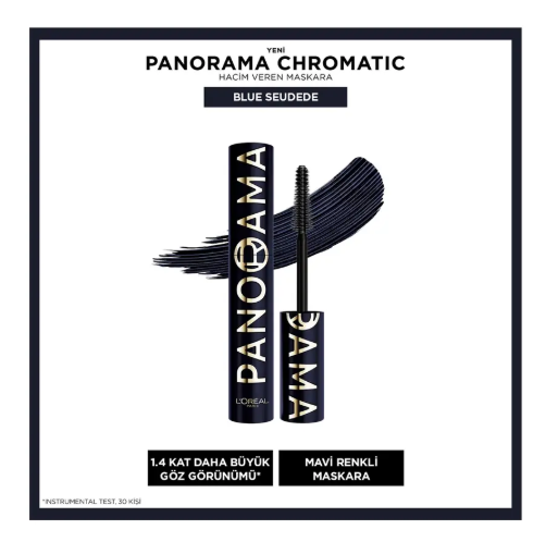 LOREAL PARİS MAKE-UPLOREAL PARİS PANORAMA CHROMATİC MASKARA - BLUE SUEDE