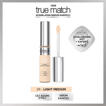 LOREAL PARİS MAKE-UPLOREAL PARİS TRUE MATCH AYDINLATAN SERUM KAPATICI 2R