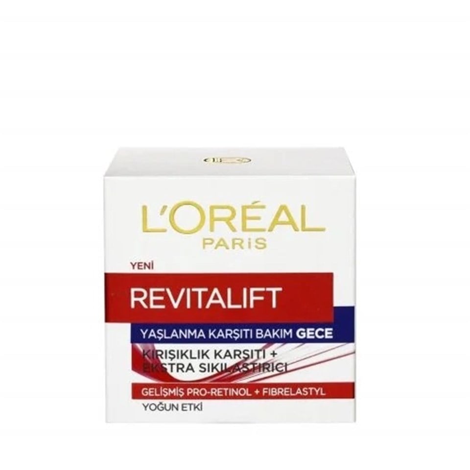 LOREAL REVİTALİFT GECE BAKIM KREMİ 50ML