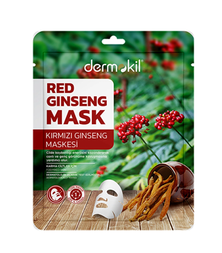 MaskelerDERMOKİLDERMOKİL KIRMIZI GİNSENG MASKESİ (KARMA CİLTLER İÇİN) 20 GR