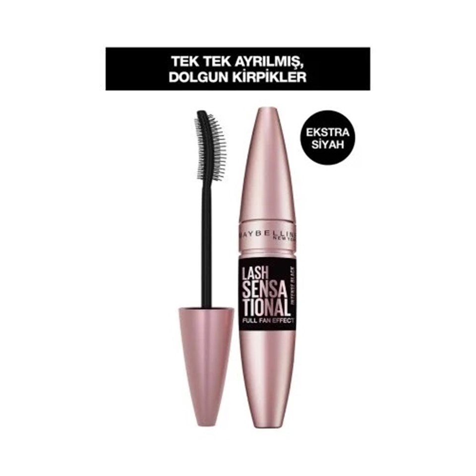 MAYBELLİNE LASH SENSATIONAL INTENSE BLACK MASKARA