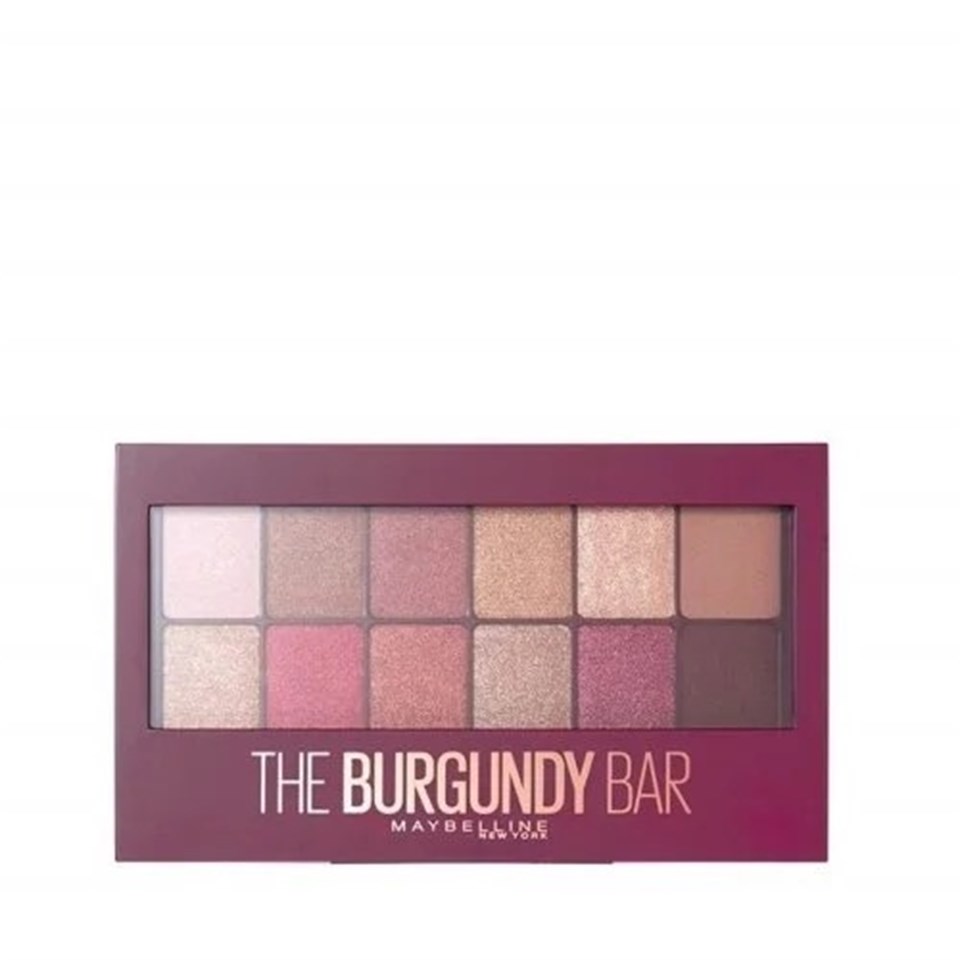 MAYBELLİNE NEW YORK BURGUNDY BAR EYESHADOW PALETTE