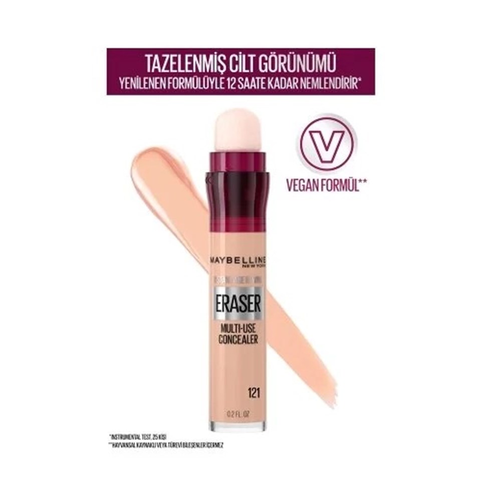 MAYBELLİNE NEW YORK INTANT ANTİ AGE ERASER 121 LIGHT HONEY