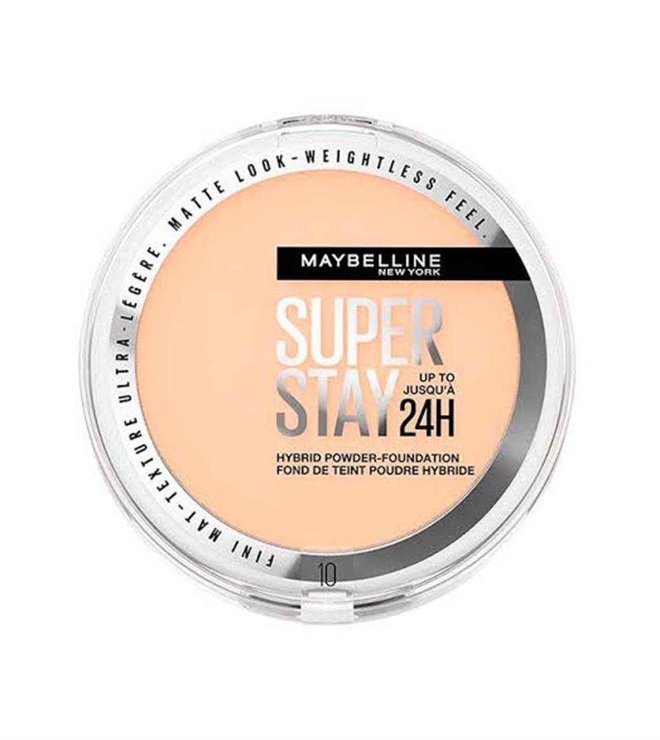 MAYBELLİNE NEW YORK SUPERSTAY 24H HYBRİD POWDER-FOUNDATİON 10 