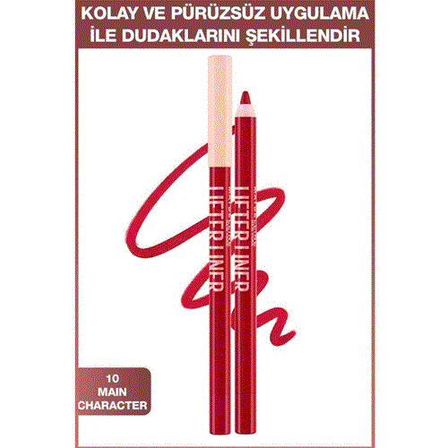 MAYBELLİNE NEW YORKMAYBELLİNE LİFTER LİNER DUDAK KALEMİ 10 MAİN CHARACTER