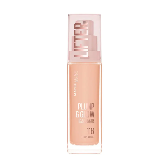 MAYBELLİNE NEW YORKMAYBELLİNE NEW YORK LİFTER PLUMP & GLOW NİASİNAMİD VE HYALÜRONİK ASİT İÇEREN AYDINLATAN FONDÖTEN - 116