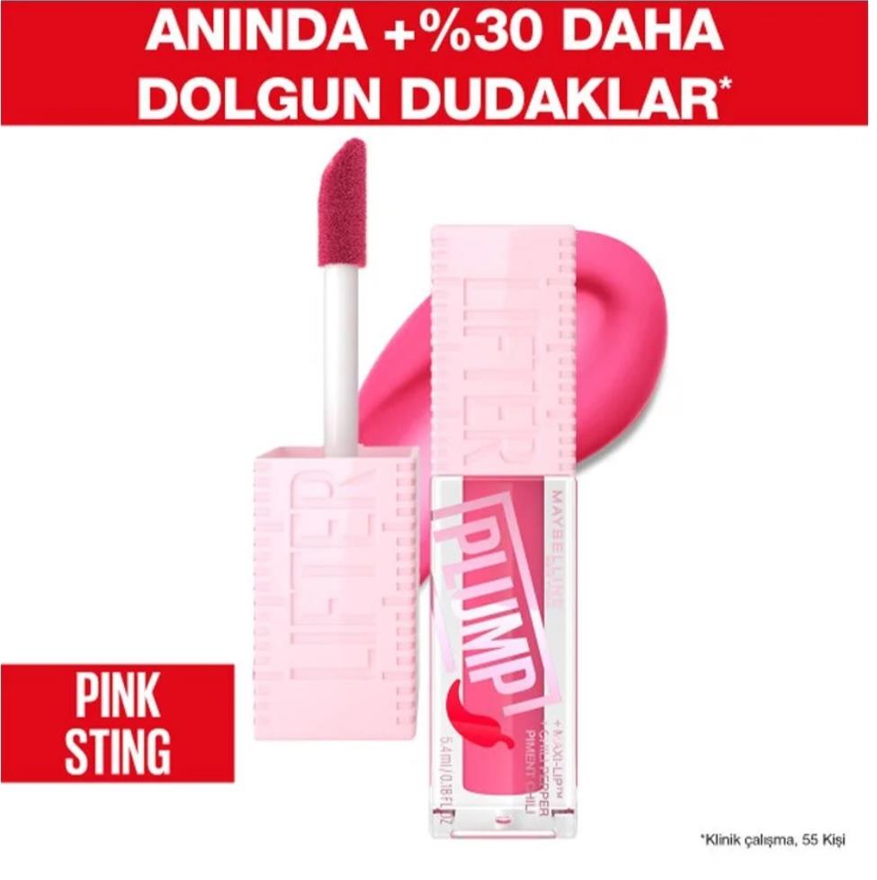 MAYBELLİNE NEW YORKMAYBELLİNE NEW YORK LİFTER PLUMP DUDAK PARLATICISI - 003 PİNK STİNG