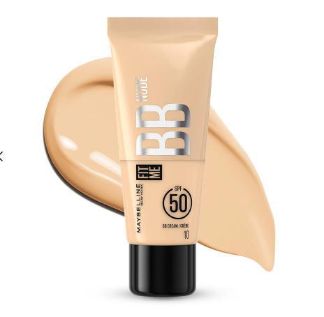 MAYBELLİNE NEW YORKMAYBELLİNE NEW YORK FİT ME NUDE CİLT BAKIMI ETKİLİ NEMLENDİRİCİ SPF50 BB KREM 30 ML - 10
