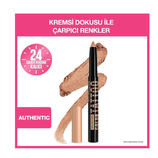 MAYBELLİNE NEW YORKMAYBELLİNE NEW YORK COLOR TATTOO 24H EYE STİX - AUTHENTİC