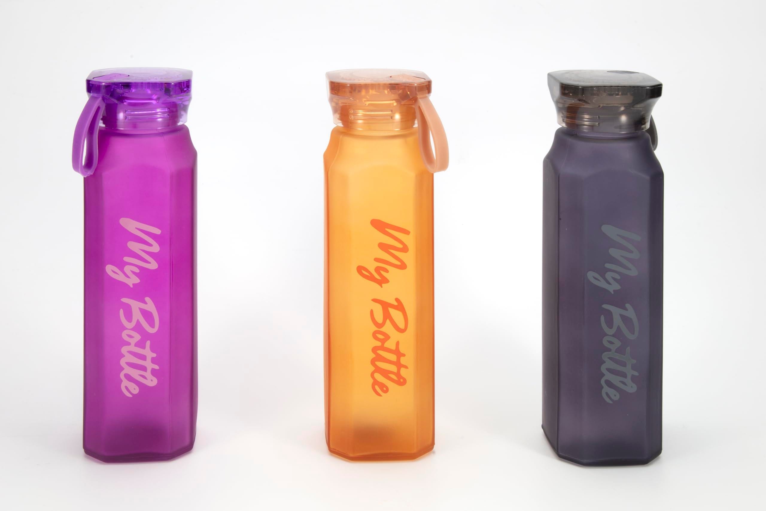 MY BOTTLEMY BOTTLE KÖŞELİ 500ML CAM MATARA