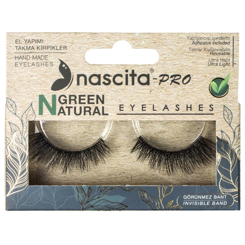 NASCİTA GREEN NATURAL VEGAN TAKMA KİRPİK 114
