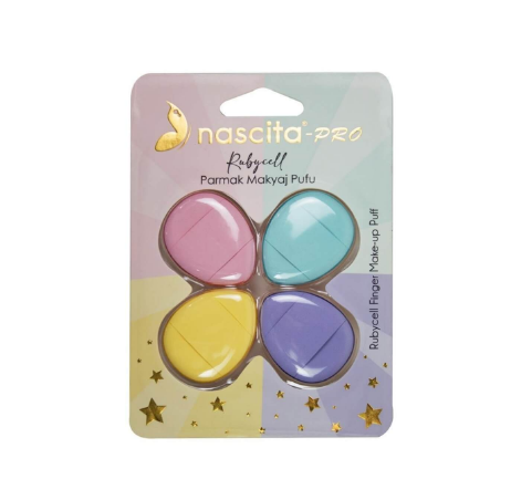 NASCİTANASCİTA RUBYCELL PARMAK MAKYAJ PUFU 4İN1 ADET