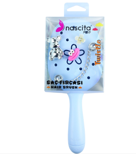 NASCİTANASCİTA TWİSTLO SAÇ FIRÇASI MAVİ