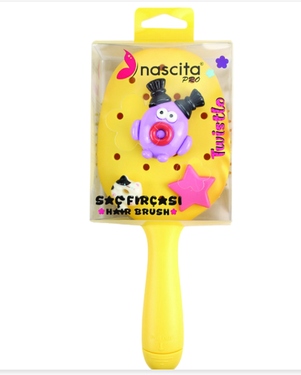NASCİTANASCİTA TWİSTLO SAÇ FIRÇASI SARI