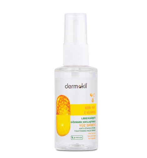 NemlendiricilerDERMOKİLDERMOKİL KOJİK ASİT C VİTAMİNİ LEKE KARŞITI YÜZ SPREYİ 50 ML