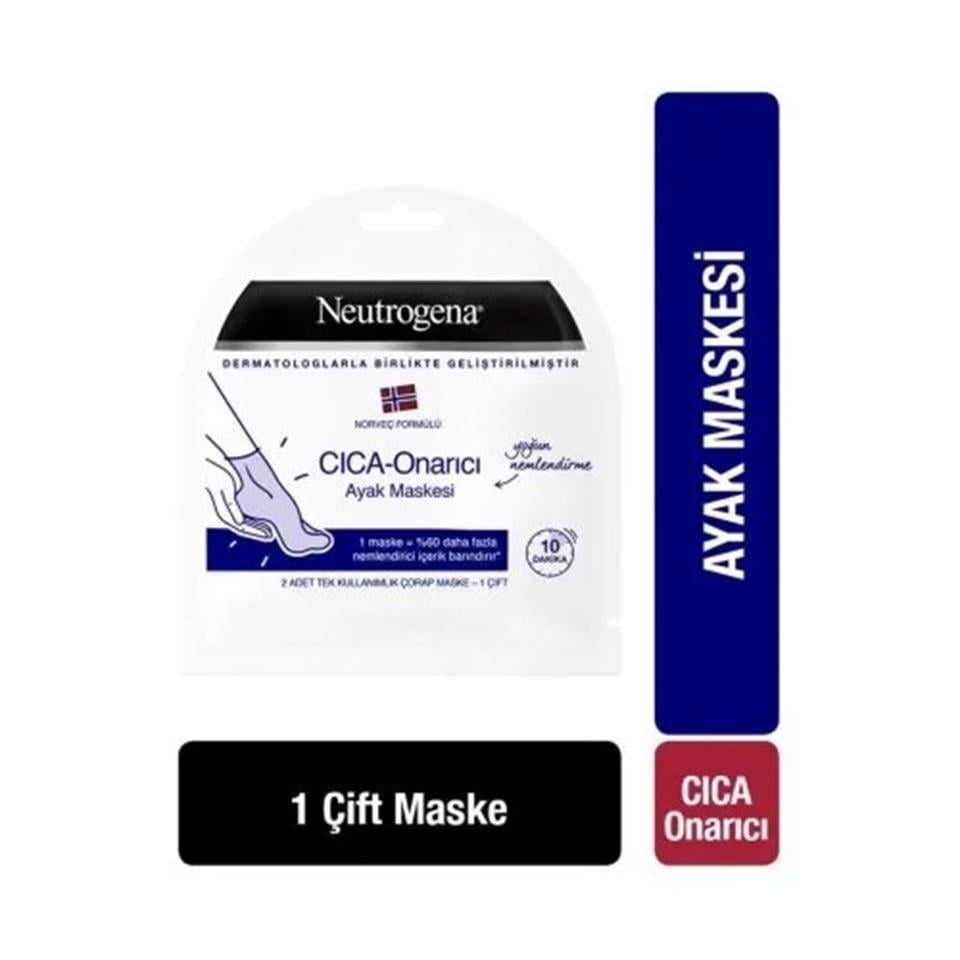 NEUTROGENA CICA ONARICI AYAK MASKESİ 2 ADET TEK KULLANIMLIK-1ÇİFT