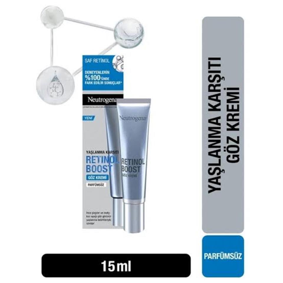 NEUTROGENA RETİNOL BOOST YAŞLANMA KARŞITI GÖZ KREMİ 15 ML