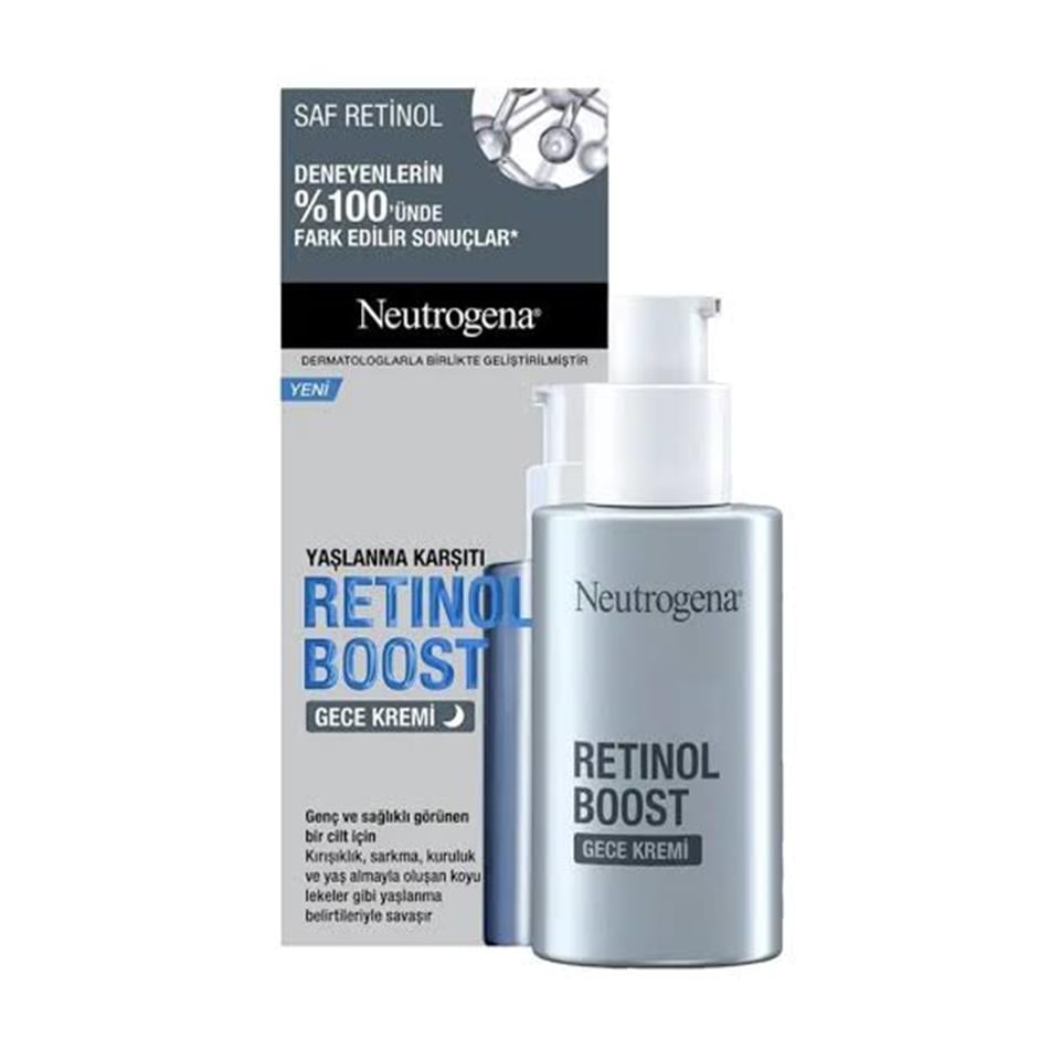 NEUTROGENA RETİNOL BOOST YAŞLANMA KARŞITI GECE KREMİ 50 ML