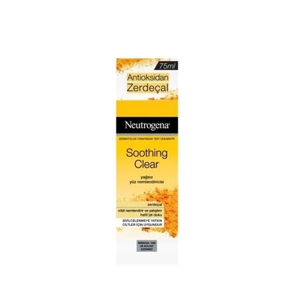 NEUTROGENA SOOTHİNG CLEAR YAĞSIZ YÜZ NEMLENDİRİCİSİ 75ML