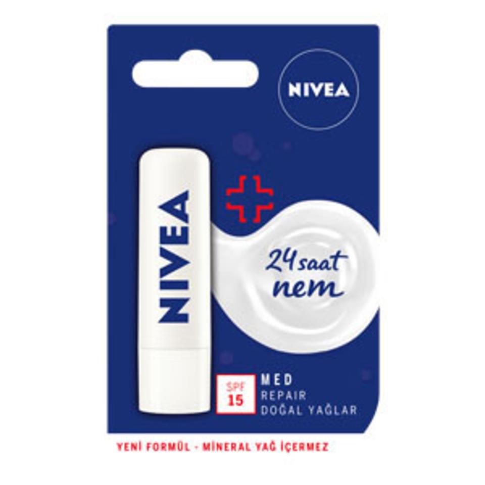 NIVEA 24 SAAT DOĞAL YAĞLAR DUDAK NEMLENDİRİCİ