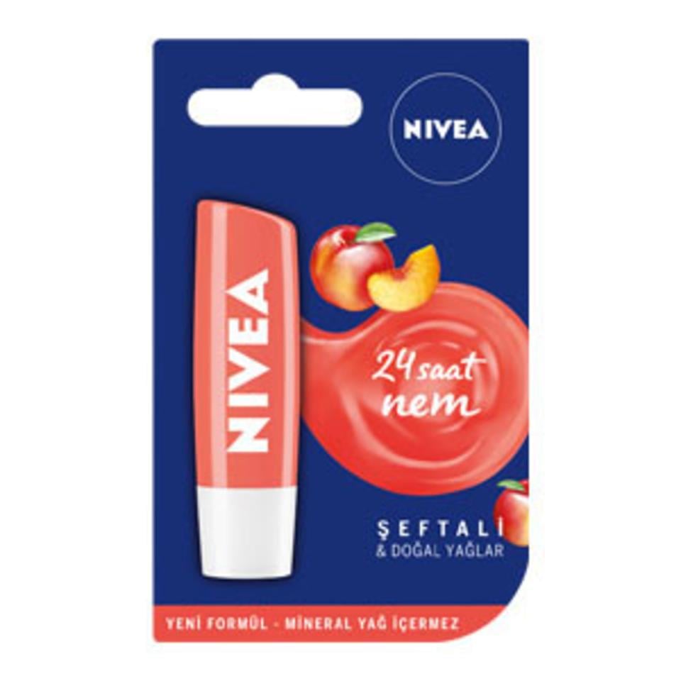 NIVEA 24 SAAT DUDAK NEMLENDİRİCİ ŞEFTALİ